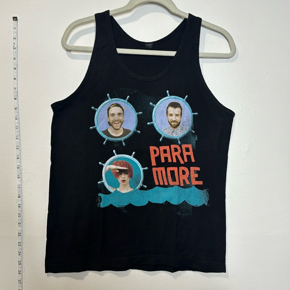 New Paramore Parahoy Parahoy! Muscle tee tank top medium black - Hayley Williams